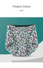 Sexy Women Seamless Underwear High Waist Women's Panties Flower Print Lingerie Ice Silk Intimate Briefs Female Panty Underpants