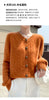 Autumn Winter New Thick Sweater For Women 100% Merino Wool Cardigan O-Neck Long Sleeve Twist Flower Warm Cashmere Knitwear Tops