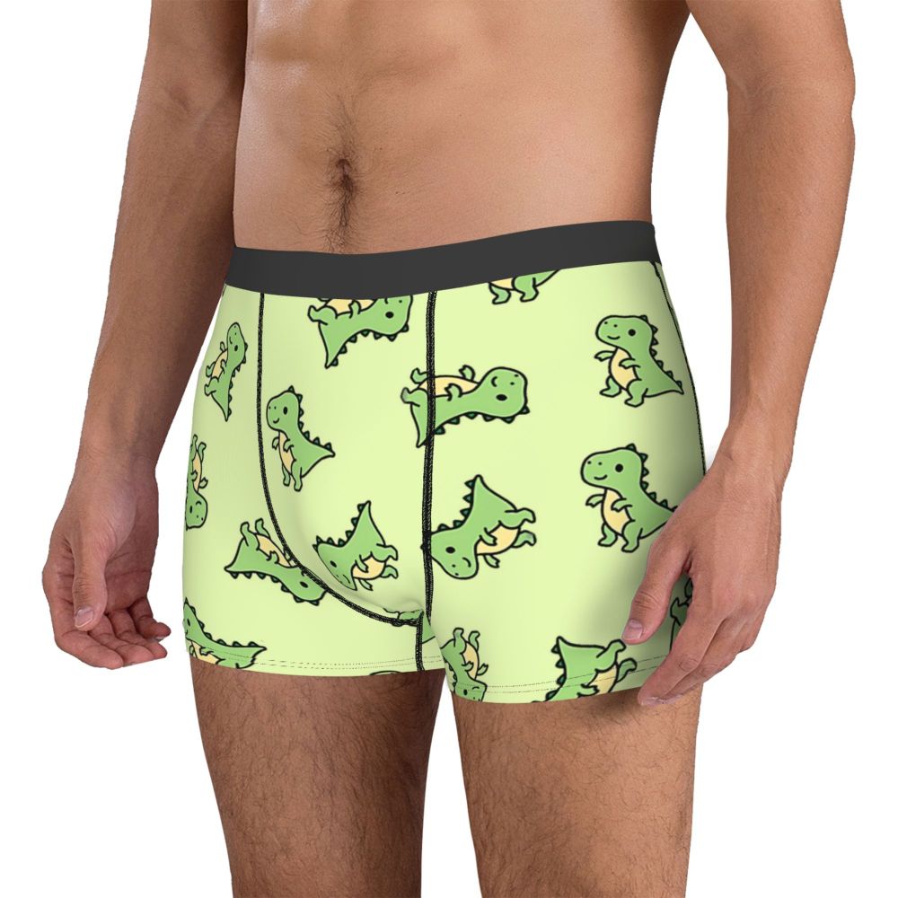 T. Rex Man's Boxer Briefs Underpants Dinosaurs Highly Breathable Top Quality Sexy Shorts Gift Idea