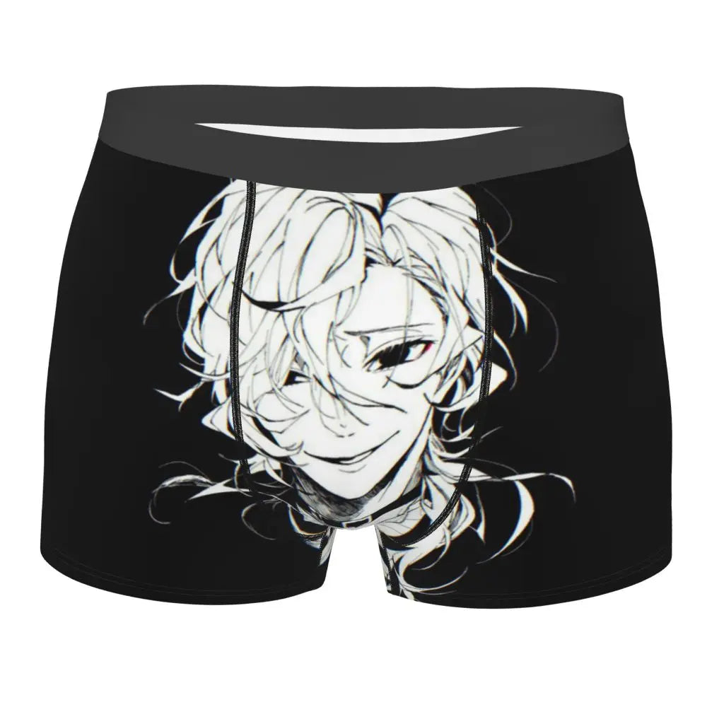 Bungou Stray Dogs Chuuya Nakahara Man's Underwear, Highly Breathable printing High Quality Gift Idea