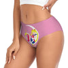 Custom Sailors Moon Girl Brief Panties Women Breathable Stretch Underwear