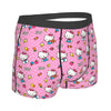 Custom Male Cool Hello Kitty Men Underwear Boxer Briefs Soft Shorts Panties Underpants