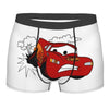 Custom Lighting McQueen Boxers Shorts Men's Cartoon Briefs Underwear Novelty Underpants
