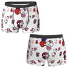 Christmas Hello Kitty Underwear Print Trunk Trenky Men Underpants Soft Trend Shorts Briefs Birthday Gift