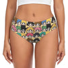 Custom Sailors Moon Girl Brief Panties Women Breathable Stretch Underwear