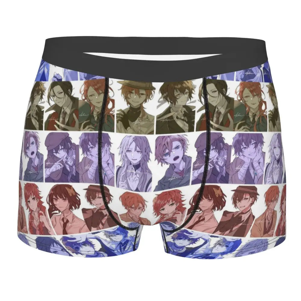 Bungou Stray Dogs Chuuya Nakahara Man's Underwear, Highly Breathable printing High Quality Gift Idea