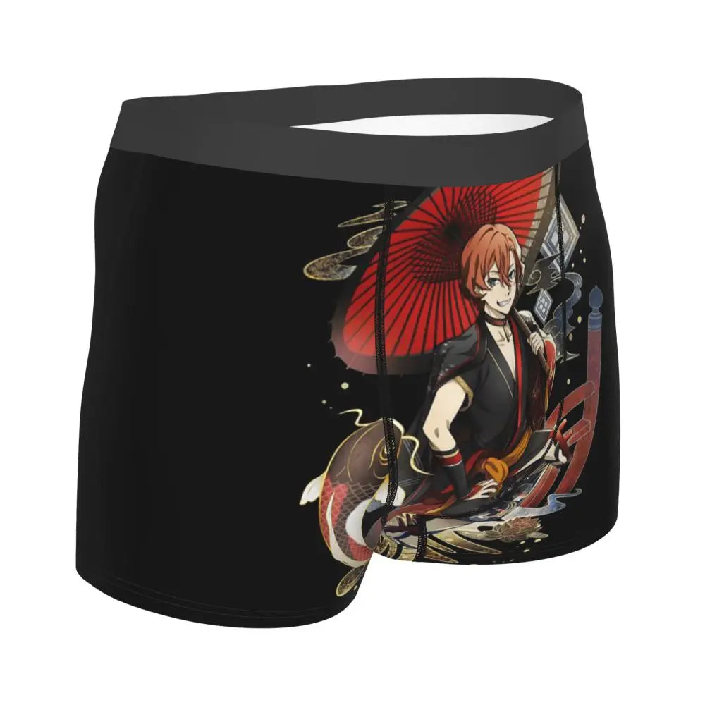 Bungou Stray Dogs Chuuya Nakahara Man's Underwear, Highly Breathable printing High Quality Gift Idea