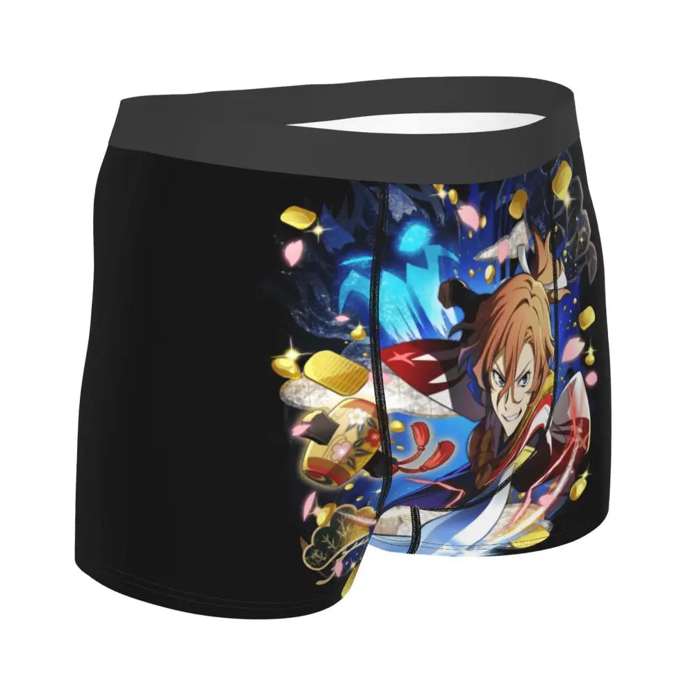 Bungou Stray Dogs Chuuya Nakahara Man's Underwear, Highly Breathable printing High Quality Gift Idea