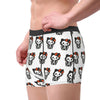 Men Hello Kitty Skeleton Halloween Boxer Briefs Smooth Underwear Printing Funny Breathable Panites