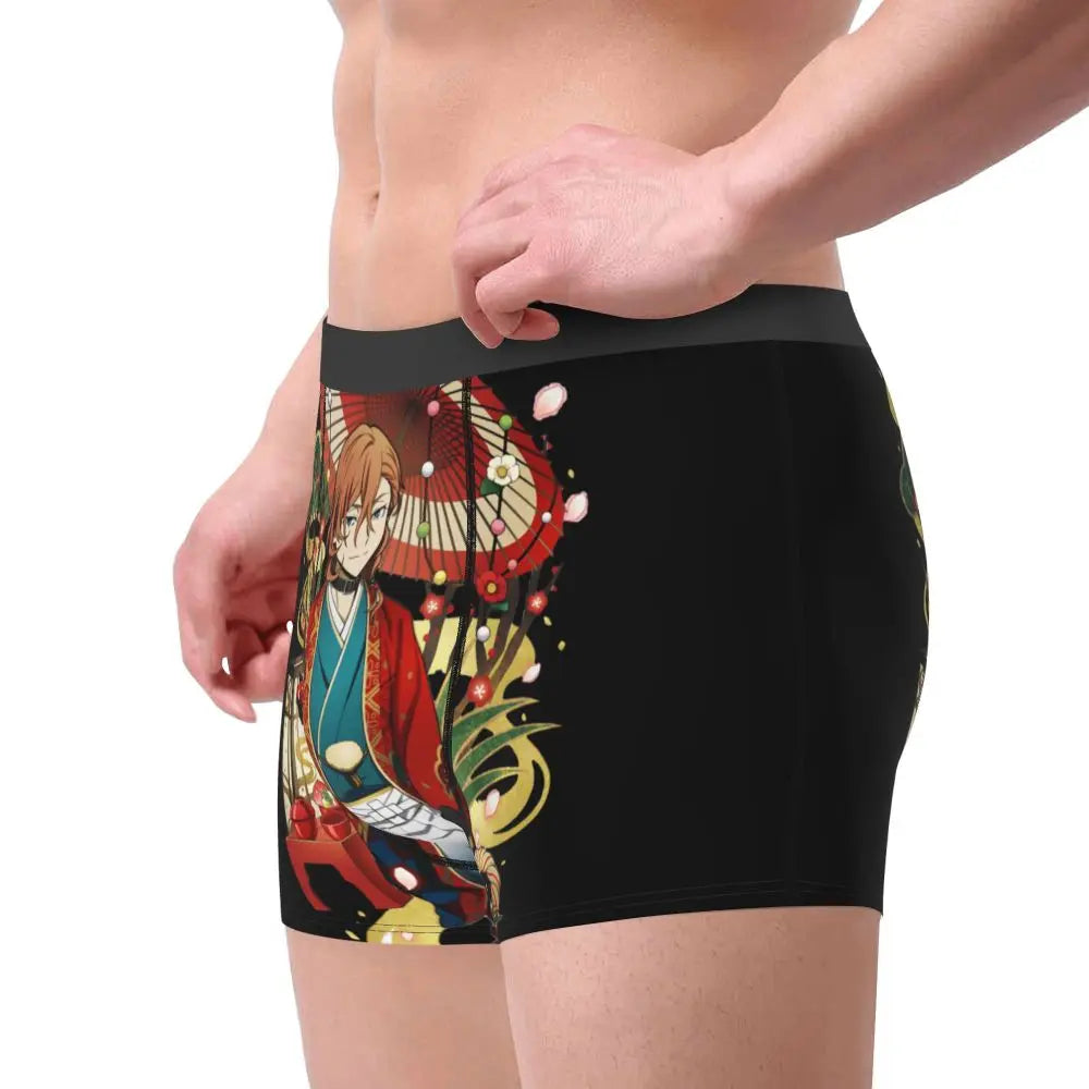 Bungou Stray Dogs Chuuya Nakahara Man's Underwear, Highly Breathable printing High Quality Gift Idea