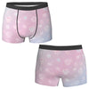 Black Hello Kitty Middle Finger  Underwear Print Trunk Trenky Men's Underpants Elastic Shorts Briefs Gift