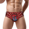 Custom Superhero Briefs Underwear Men's Comfortable Stretch Spider Man Head Panties