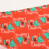 3Pcs/SET Women Seamless Ultra-thin Underwear Santa Claus Printed Panties Sexy Christmas Theme Briefs Comfortable Lingerie XS-XL