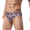 Custom Superhero Briefs Underwear Men's Comfortable Stretch Spider Man Head Panties