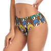Custom Sailors Moon Girl Brief Panties Women Breathable Stretch Underwear