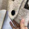 Woherb 2024 New Sweaterscoat Women Cute Cat Print Knitted Cardigan O-neck Sweet Sueter Fashion Loose Casual Jackets Pull Femme