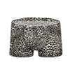 Pantie Men Boxer Briefs Briefs Men's Cotton Spandex Leopard Printed Boxer Briefs Low Rise Underpants Fitness Shorts