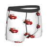 Custom Lighting McQueen Boxers Shorts Men's Cartoon Briefs Underwear Novelty Underpants