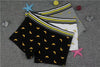 Women's Banana Print Cotton Boxer Briefs Wide Rim Mid Waist Upgraded Fabric Boyshort Breathable Women's Underwear Unisex panties