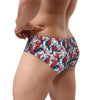 Custom Superhero Briefs Underwear Men's Comfortable Stretch Spider Man Head Panties