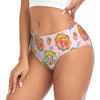 Custom Sailors Moon Girl Brief Panties Women Breathable Stretch Underwear