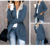 Autumn Long Coat Women Jumper Pull Femme Loose Knitted Ladies Outerwear Ropa Mujer Fashion Cardigan Jacket Sweater Woman Clothes