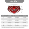 Custom Superhero Briefs Underwear Men's Comfortable Stretch Spider Man Head Panties
