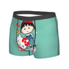 Chibi Maruka-chans Shorts Briefs Hellos Kittys Underwear Quality Men Breathable Boxershorts Pattern Plus Size Panties
