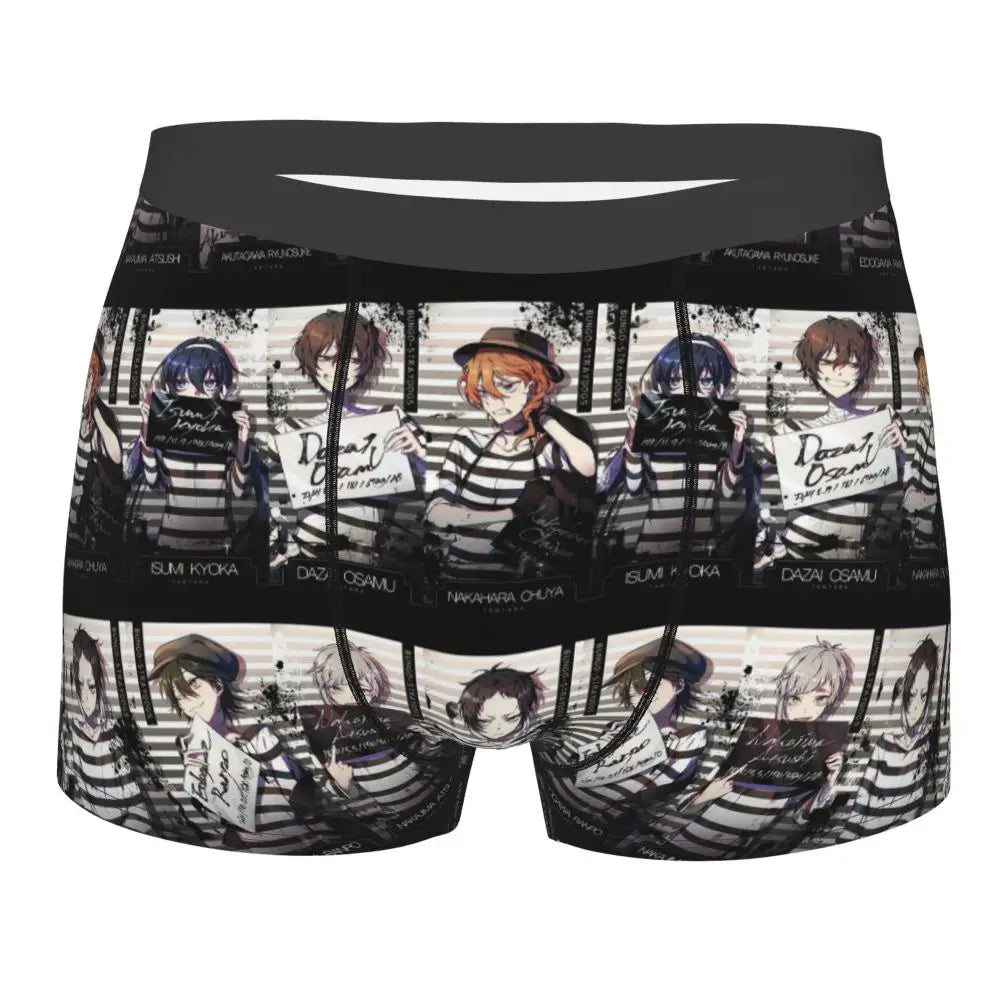 Bungou Stray Dogs Chuuya Nakahara Man's Underwear, Highly Breathable printing High Quality Gift Idea