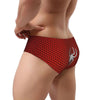Custom Superhero Briefs Underwear Men's Comfortable Stretch Spider Man Head Panties