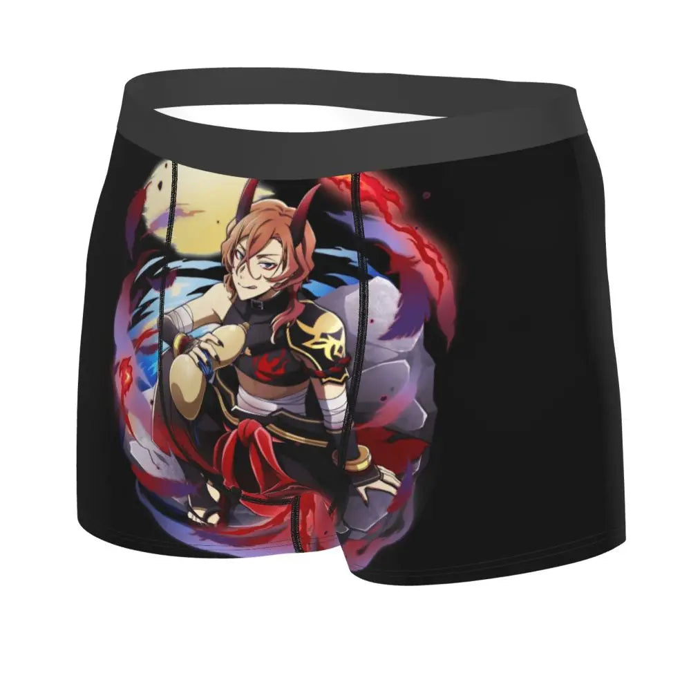 Bungou Stray Dogs Chuuya Nakahara Man's Underwear, Highly Breathable printing High Quality Gift Idea