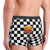 Custom Lighting McQueen Boxers Shorts Men's Cartoon Briefs Underwear Novelty Underpants
