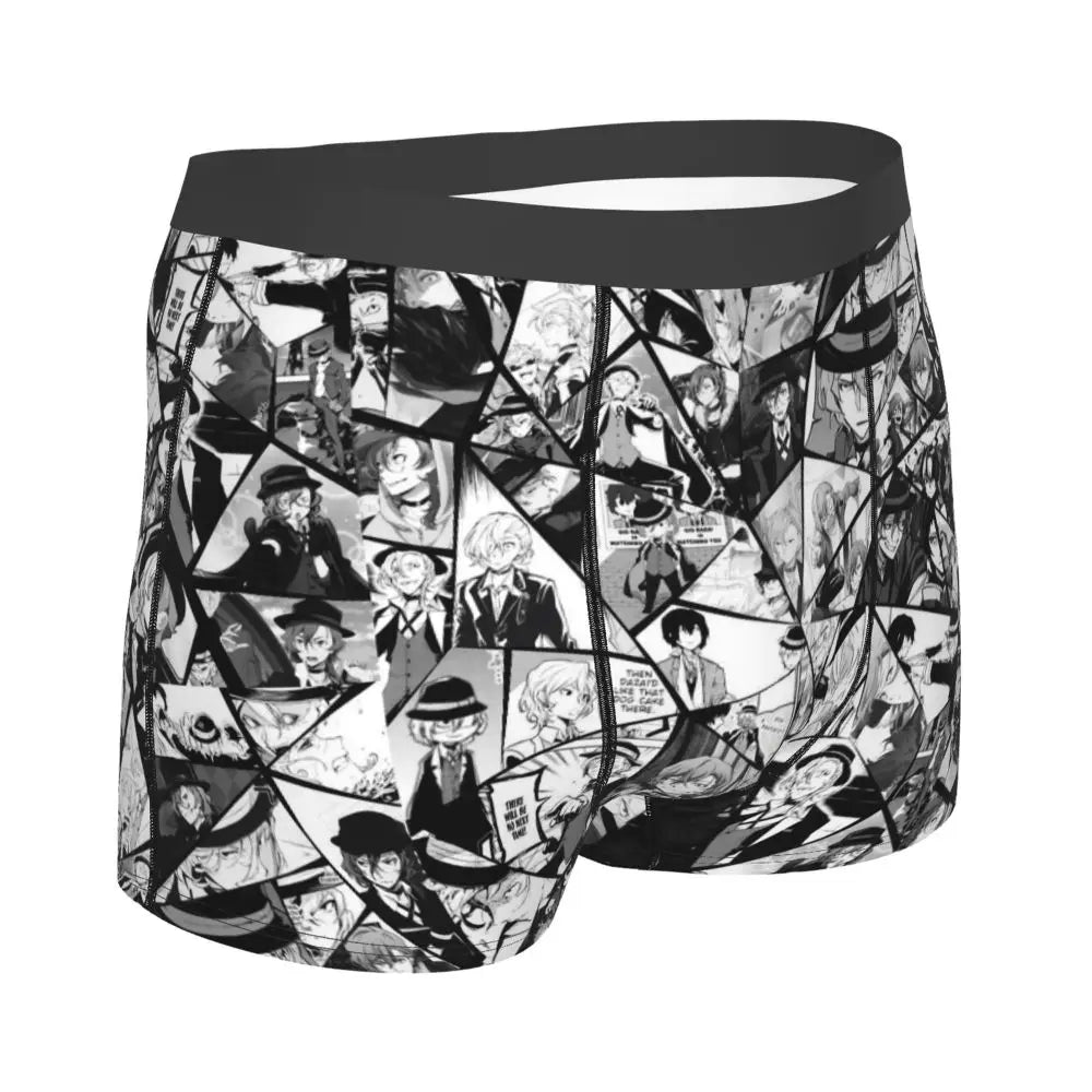 Bungou Stray Dogs Chuuya Nakahara Man's Underwear, Highly Breathable printing High Quality Gift Idea