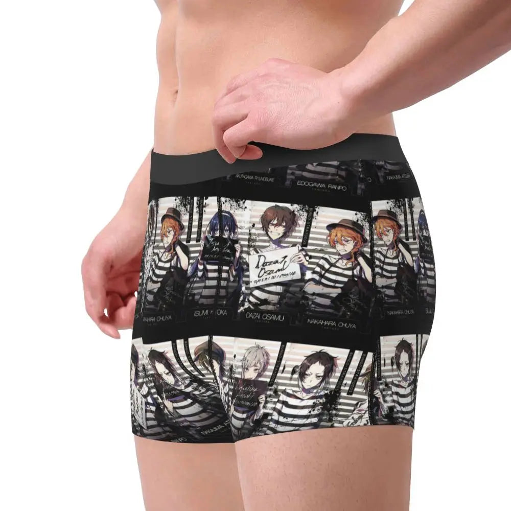 Bungou Stray Dogs Chuuya Nakahara Man's Underwear, Highly Breathable printing High Quality Gift Idea
