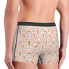 Carrot and Bunny Easter Men Underwear Boxer Hombre Men Anime Cartoon Polyester Print Boy Panties Shorts Men Boxer