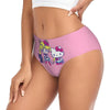 Custom Sailors Moon Girl Brief Panties Women Breathable Stretch Underwear