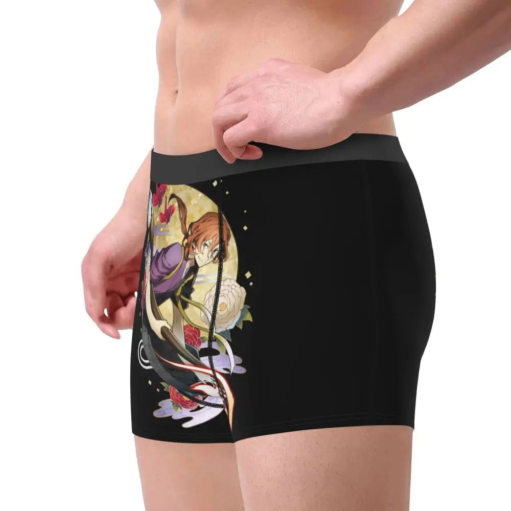 Bungou Stray Dogs Chuuya Nakahara Man's Underwear, Highly Breathable printing High Quality Gift Idea