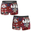Christmas Hello Kitty Underwear Print Trunk Trenky Men Underpants Soft Trend Shorts Briefs Birthday Gift