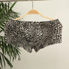 Pantie Men Boxer Briefs Briefs Men's Cotton Spandex Leopard Printed Boxer Briefs Low Rise Underpants Fitness Shorts