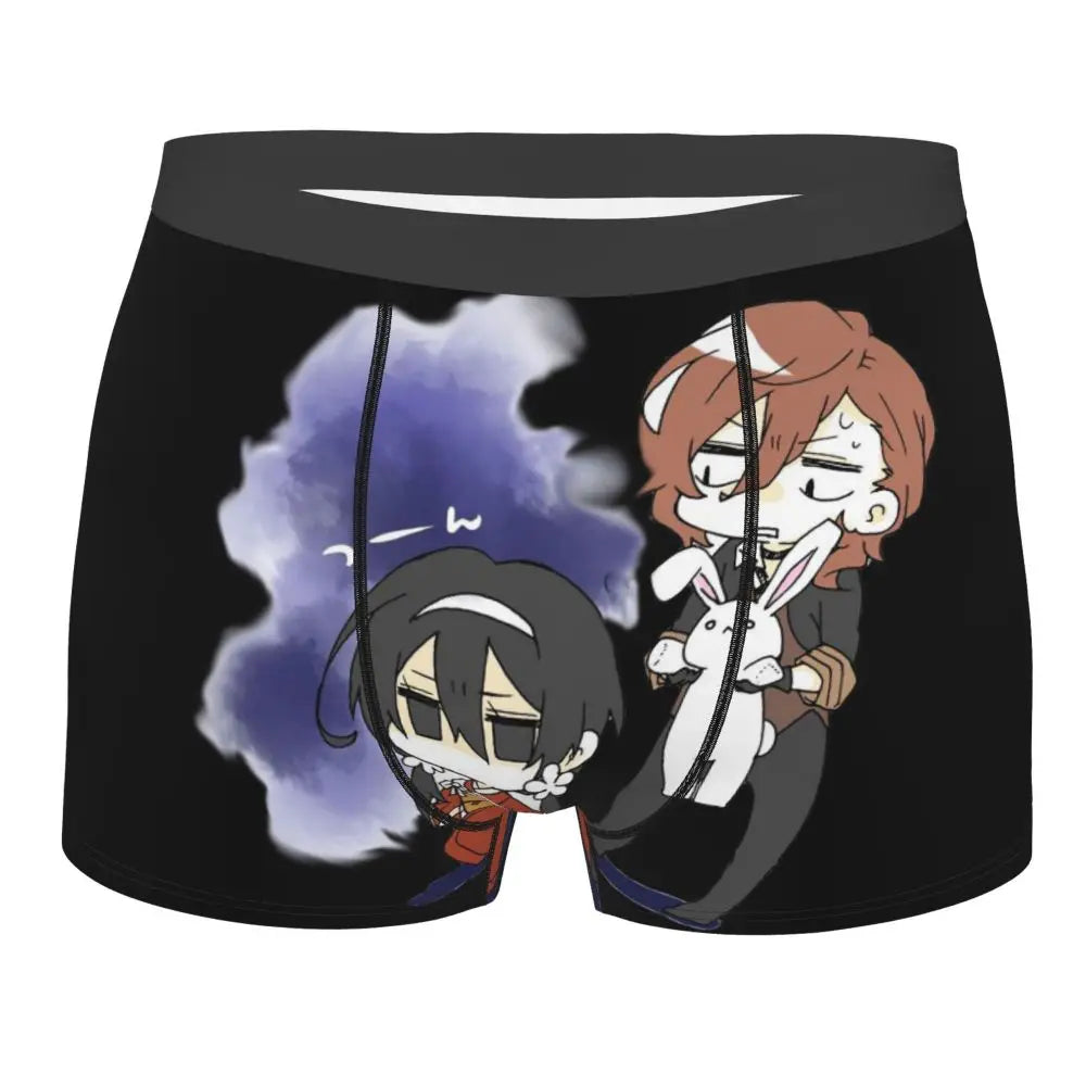 Bungou Stray Dogs Chuuya Nakahara Man's Underwear, Highly Breathable printing High Quality Gift Idea