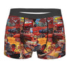 Custom Lighting McQueen Boxers Shorts Men's Cartoon Briefs Underwear Novelty Underpants