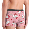 Christmas Hello Kitty Underwear Print Trunk Trenky Men Underpants Soft Trend Shorts Briefs Birthday Gift