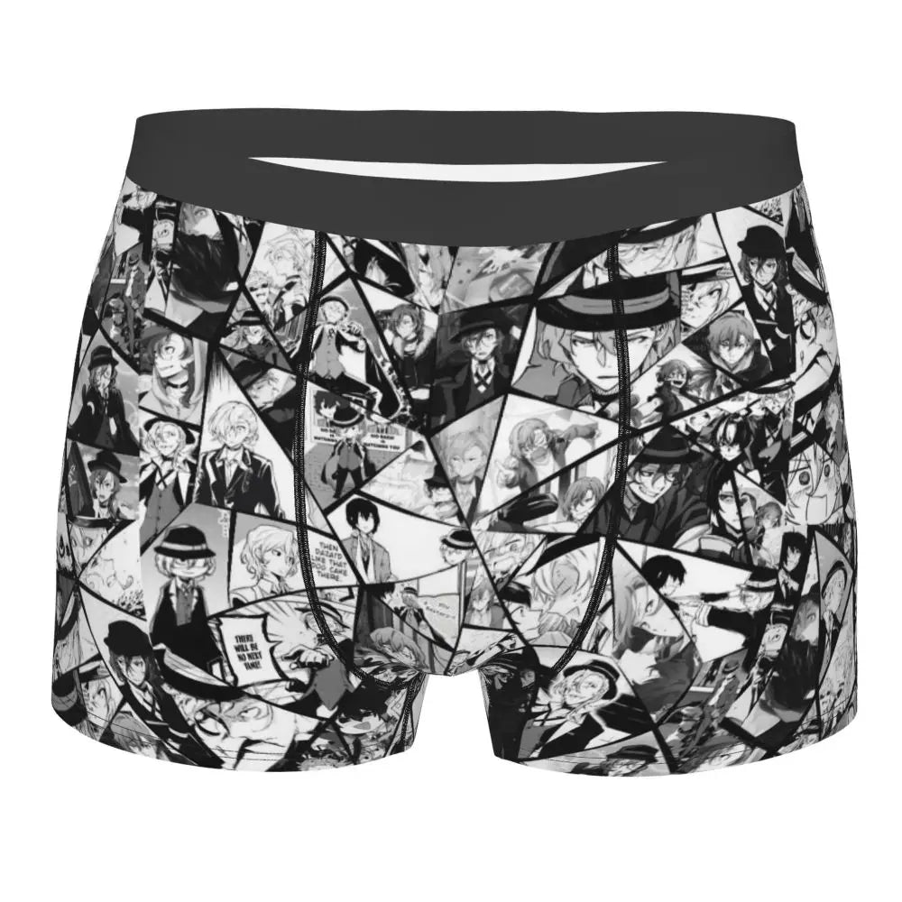 Bungou Stray Dogs Chuuya Nakahara Man's Underwear, Highly Breathable printing High Quality Gift Idea