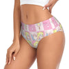 Custom Sailors Moon Girl Brief Panties Women Breathable Stretch Underwear