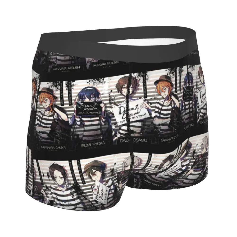 Bungou Stray Dogs Chuuya Nakahara Man's Underwear, Highly Breathable printing High Quality Gift Idea