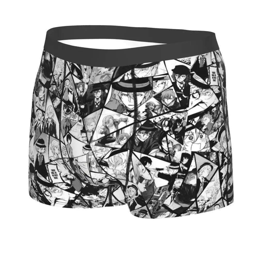 Bungou Stray Dogs Chuuya Nakahara Man's Underwear, Highly Breathable printing High Quality Gift Idea
