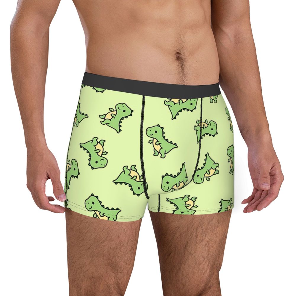 T. Rex Man's Boxer Briefs Underpants Dinosaurs Highly Breathable Top Quality Sexy Shorts Gift Idea