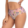 Custom Sailors Moon Girl Brief Panties Women Breathable Stretch Underwear