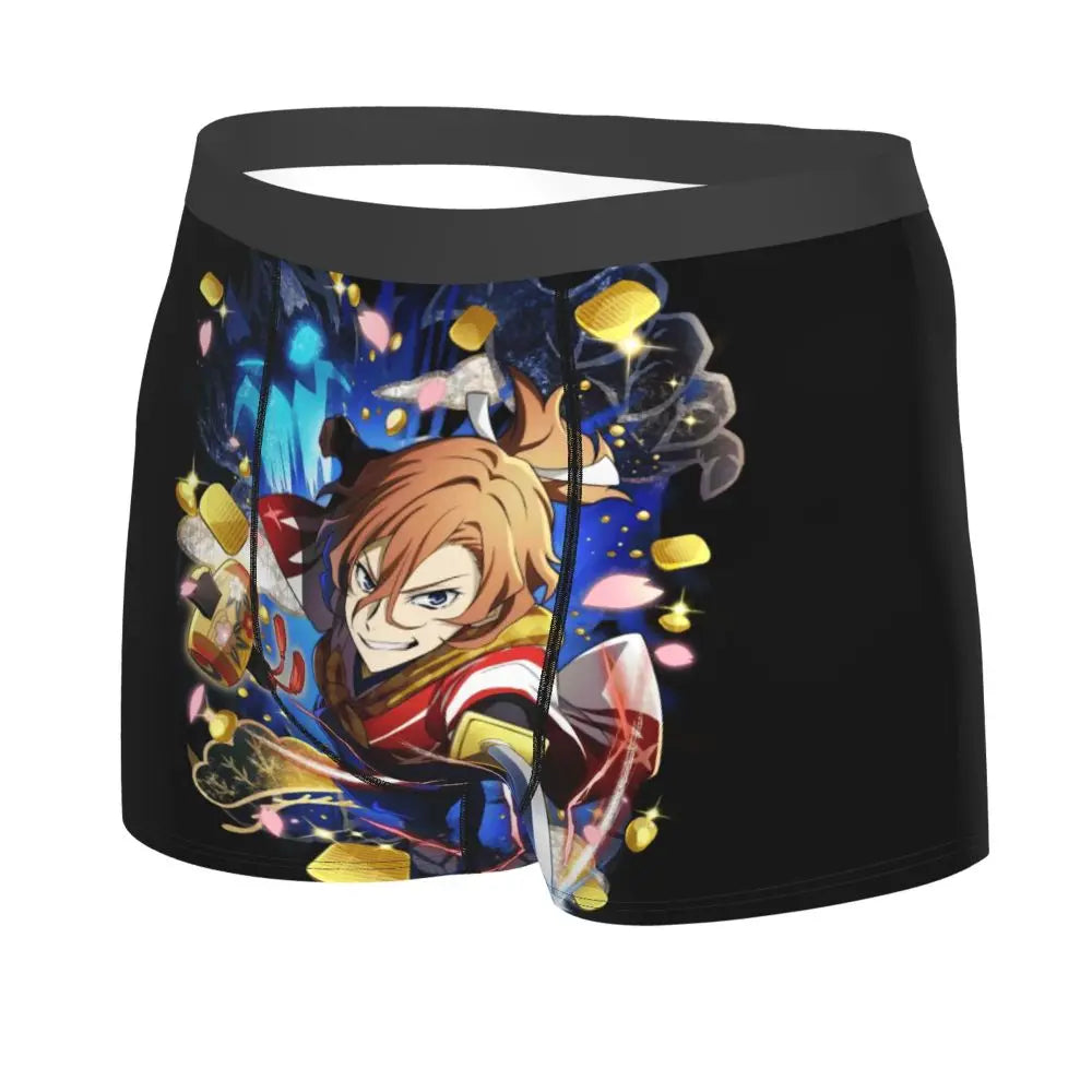 Bungou Stray Dogs Chuuya Nakahara Man's Underwear, Highly Breathable printing High Quality Gift Idea