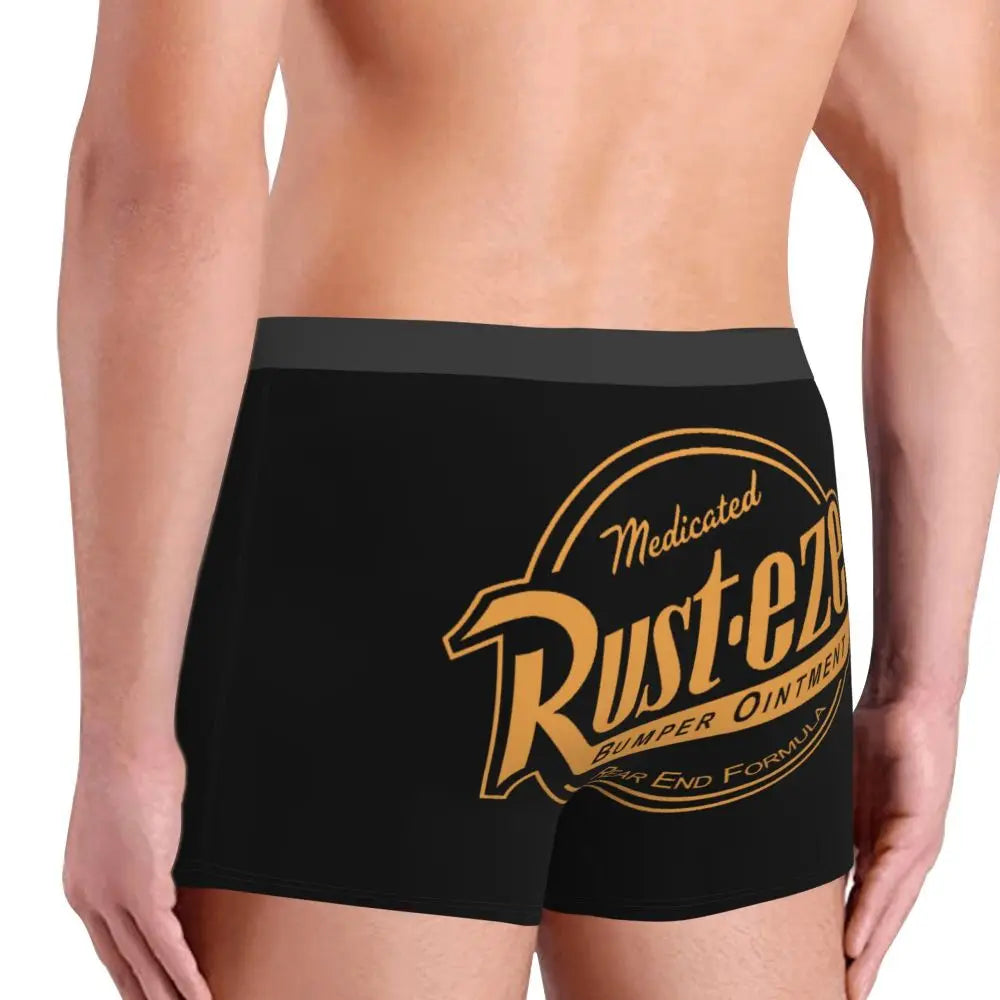 Custom Lighting McQueen Boxers Shorts Men's Cartoon Briefs Underwear Novelty Underpants